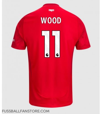 Nottingham Forest Chris Wood #11 Replik Heimtrikot 2024-25 Kurzarm